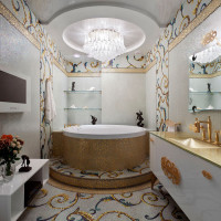 ванная комната мозаика